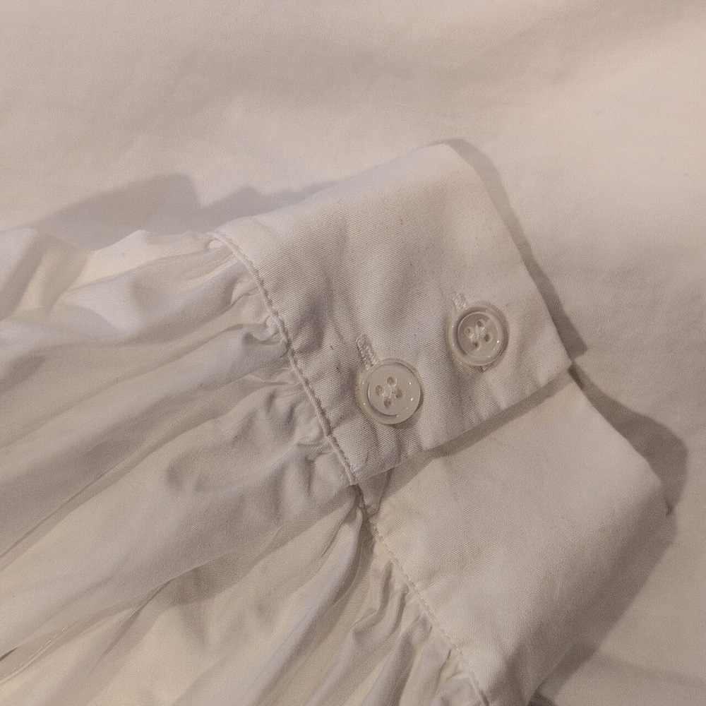 Frame Ruched Cali Popover Blouse - Picture 6 of 10